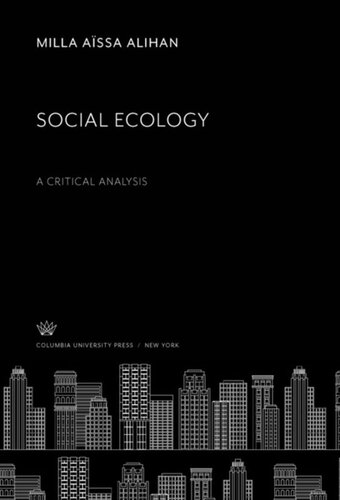 Social Ecology: A Critical Analysis