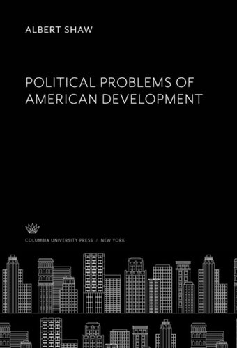 Political Problems of American Development