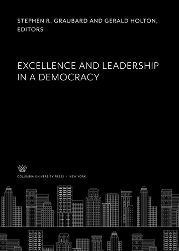 Excellence and Leadership in a Democracy