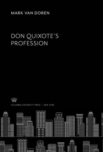 Don Quixote’S Profession