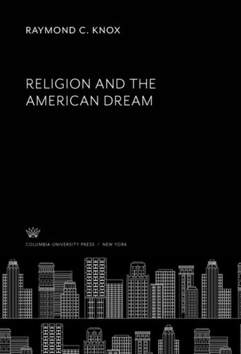 Religion and the American Dream