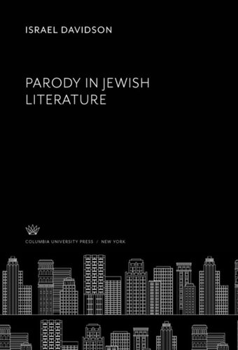 Parody in Jewish Literature