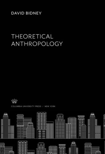 Theoretical Anthropology