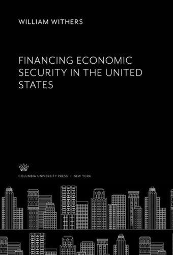 Financing Economic Security in the United States