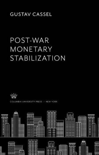 Post-War Monetary Stabilization