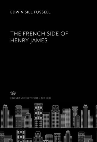 The French Side of Henry James