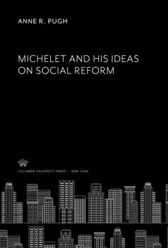 Michelet and His Ideas on Social Reform
