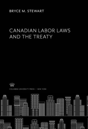 Canadian Labor Laws and the Treaty