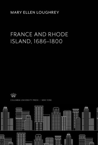 France and Rhode Island, 1686–1800