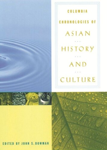 Columbia Chronologies of Asian History and Culture