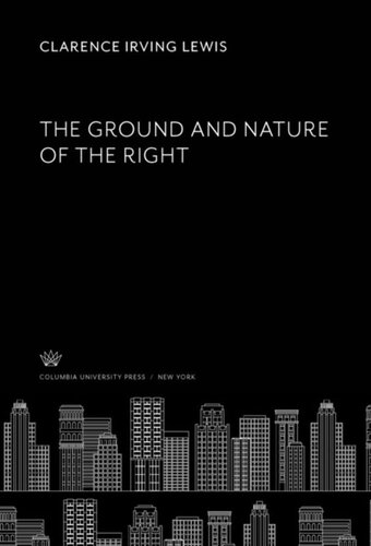 The Ground and Nature of the Right