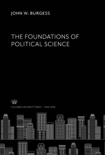 The Foundations of Political Science