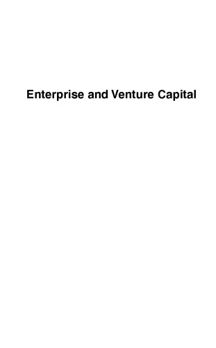Enterprise & Venture Capital: A Business Builder's and Investor's Handbook