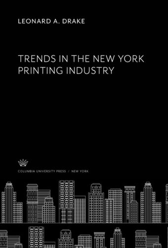 Trends in the New York Printing Industry