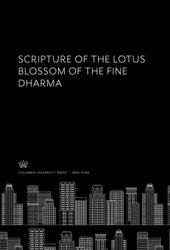 Scripture of the Lotus Blossom of the Fine Dharma