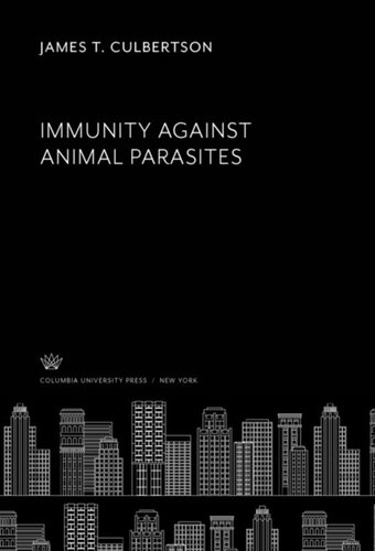 Immunity Against Animal Parasites