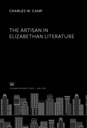 The Artisan in Elizabethan Literature