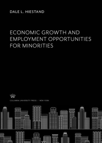 Economic Growth and Employment Opportunities for Minorities