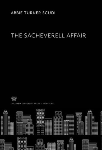 The Sacheverell Affair