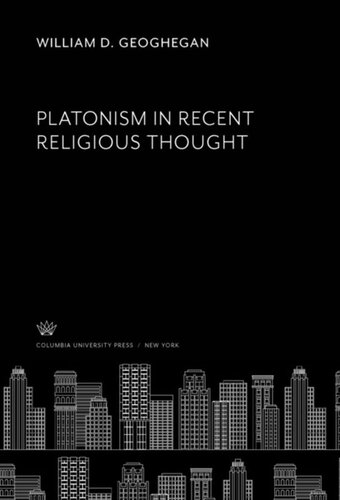 Platonism in Recent Religious Thought
