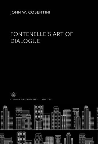 Fontenelle’S Art of Dialogue