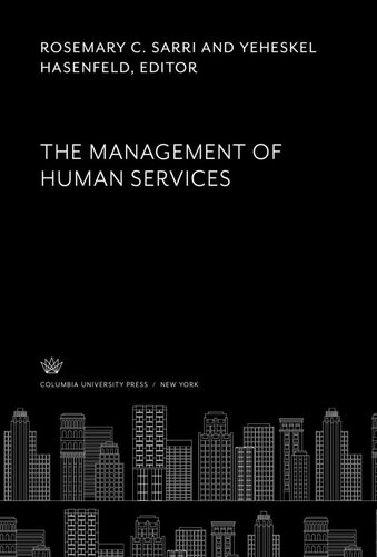 The Management of Human Services