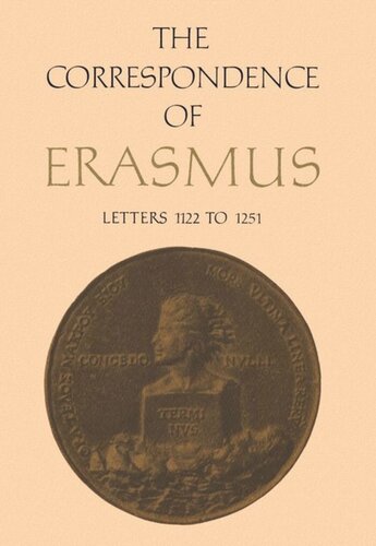 The Correspondence of Erasmus: Letters 1122 to 1251, Volume 8