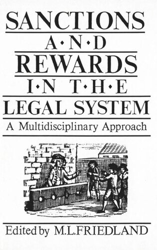 Sanctions and Rewards in the Legal System: A Multidisciplinary Approach
