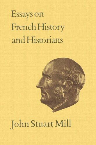 Essays on French History and Historians: Volume XX