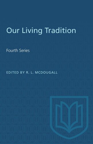 Our Living Tradition: Fourth Series