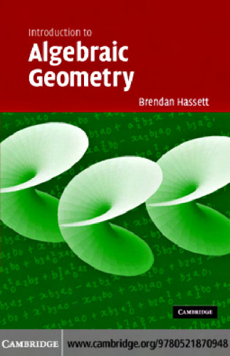 Introduction to algebraic geometry