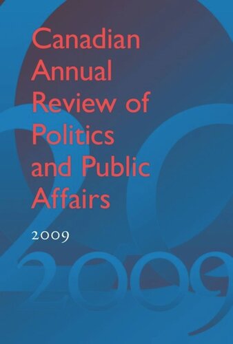 Canadian Annual Review of Politics and Public Affairs 2009