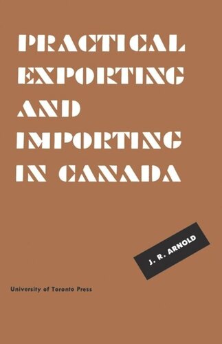 Practical Exporting and Importing in Canada