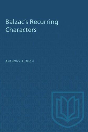 Balzac's Recurring Characters