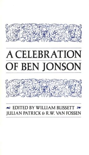 A Celebration of Ben Jonson