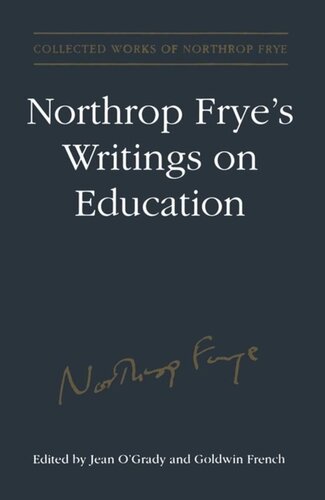 Northrop Frye's Writings on Education