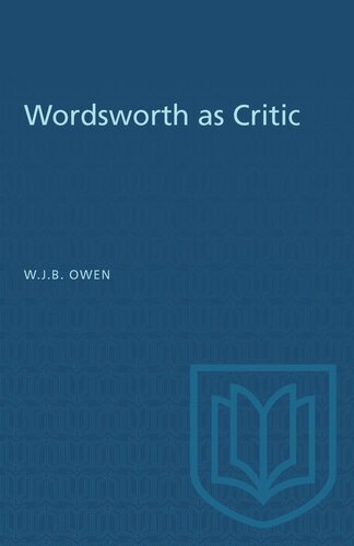 Wordsworth as Critic