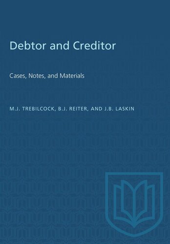 Debtor and Creditor: Cases, Notes, and Materials