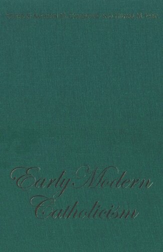 Early Modern Catholicism: Essays in Honour of John W. O'Malley, S.J.