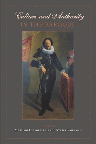 Culture and Authority in the Baroque