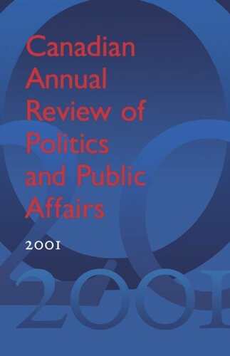 Canadian Annual Review of Politics and Public Affairs, 2001