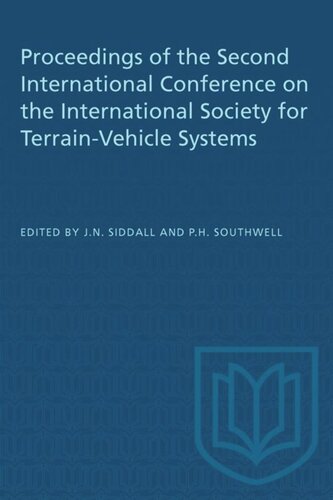 Proceedings of the Second International Conference on the International Society for Terrain-Vehicle Systems