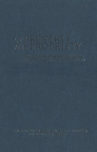 Of Property and Propriety: The Role of Gender and Class in Imperialism and Nationalism
