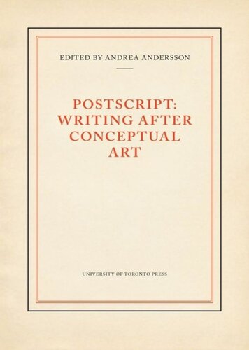 Postscript: Writing After Conceptual Art