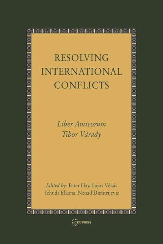 Resolving International Conflicts