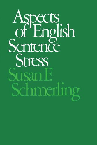 Aspects of English Sentence Stress