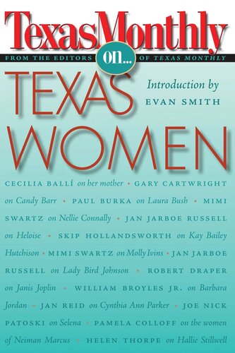 Texas Monthly On . . .: Texas Women