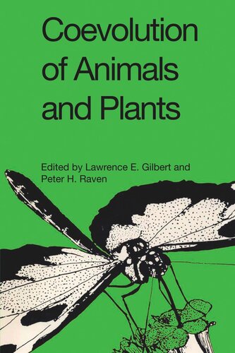 Coevolution of Animals and Plants: Symposium V, First International Congress of Systematic and Evolutionary Biology, 1973
