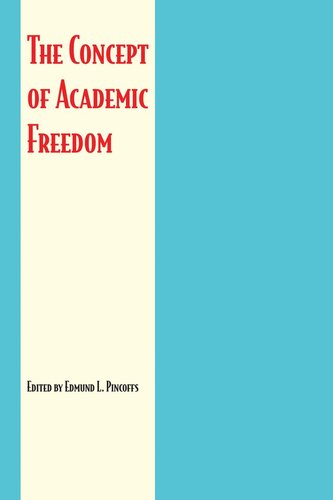 The Concept of Academic Freedom
