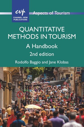 Quantitative Methods in Tourism: A Handbook